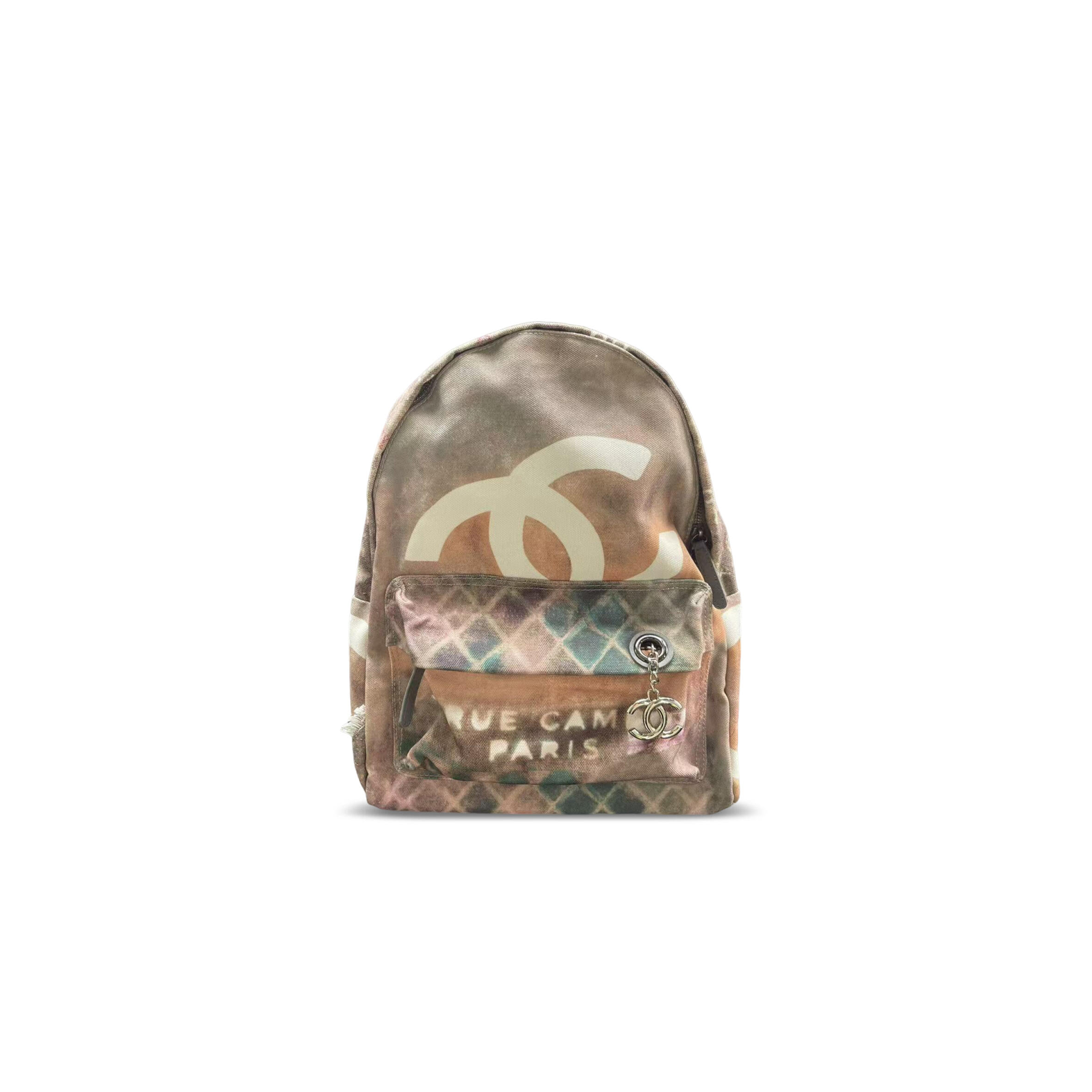 CHANEL GRAFFITI PRINTED BACKPACK (38*31*14cm)